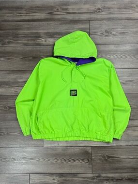 Vintage 90’s ASICS Beach Volleyball Hooded Light Jacket